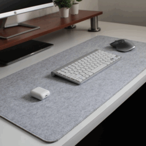 Felt Desk Mat with Pocket